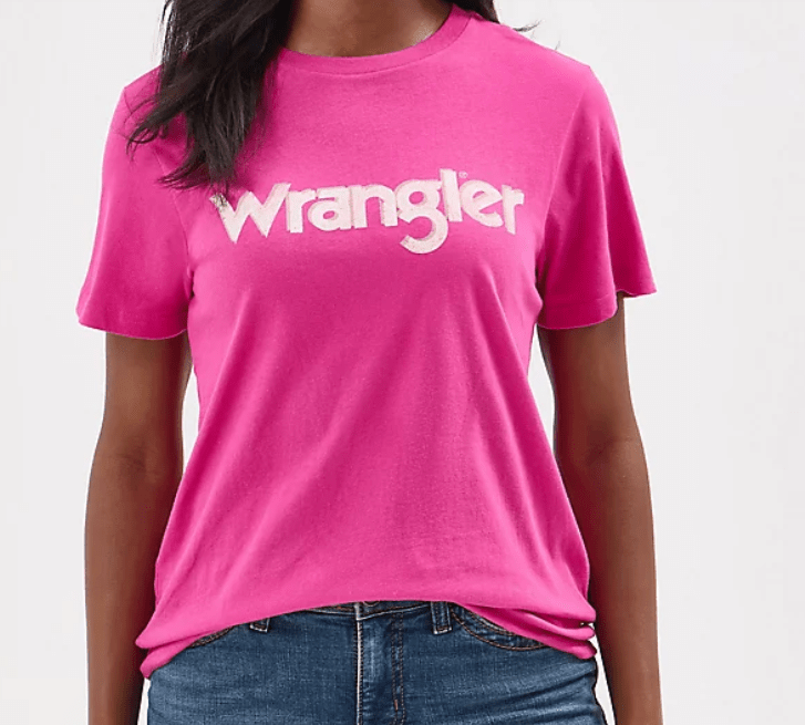 112354361 Womens Wrangler Kabel logo Tee