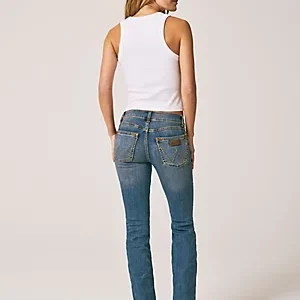 09MWZKM-Wranglers Womens Retro jeans- Back