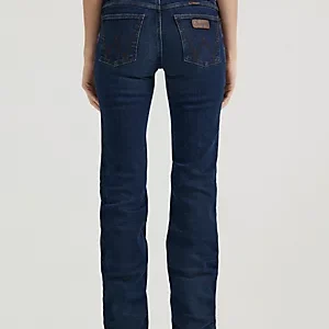 112352988-Wrangler Womens Riding Jeans- BACK