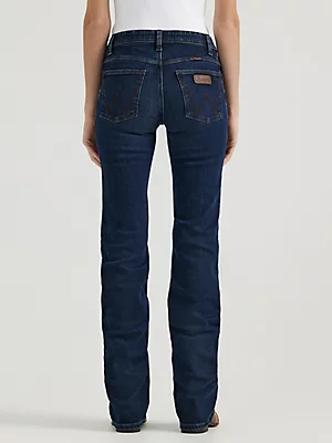 112352988-Wrangler Womens Riding Jeans- BACK