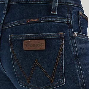 112352988-Wrangler Womens Riding jean- Back pocket