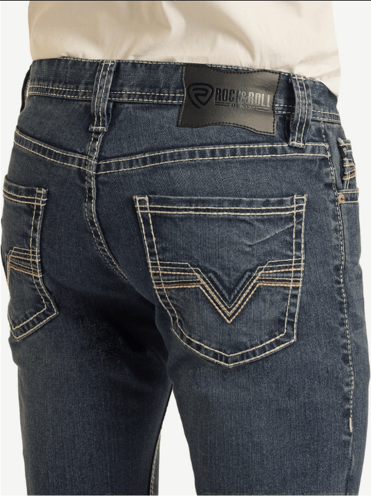 BM1RD04256 R&R Mens jeans- POCKET