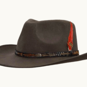 Outback Santa Fe Wool Hat- Khaki 1109